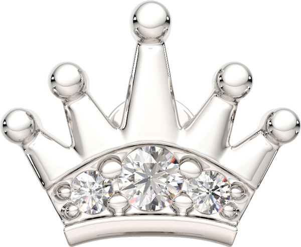 Изображение товара Моносерьга из белого золота ZORKA 3D00423.14K.W.ZZ (с бриллиантами)