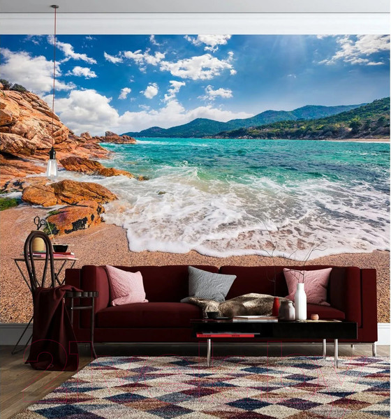 Изображение товара Фотообои листовые Citydecor Море и водопады 49 (500x260см)