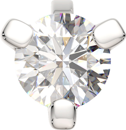 Изображение товара Моносерьга из белого золота ZORKA 3D00412.14K.W (с бриллиантом)