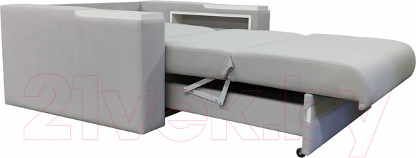 Изображение товара Диван Bobrovmebel Болеро 2-0.8тнц (микровелюр cимпл 30 светло-серый)