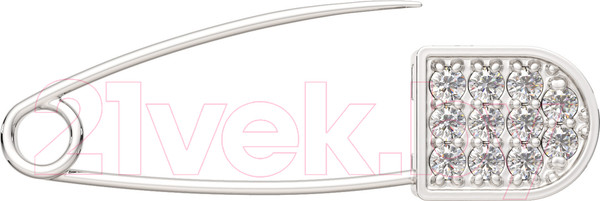 Изображение товара Брошь из серебра ZORKA 0940009.ZZ (с фианитами)