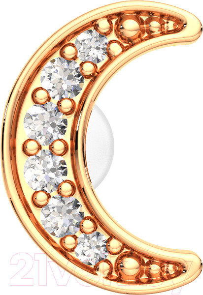 Изображение товара Моносерьга из розового золота ZORKA 310461S.9K.R (с фианитами)