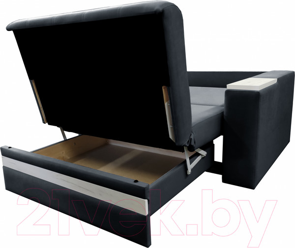 Изображение товара Диван Bobrovmebel Болеро 2-1.0тнц  (микровелюр cимпл 54 серый)