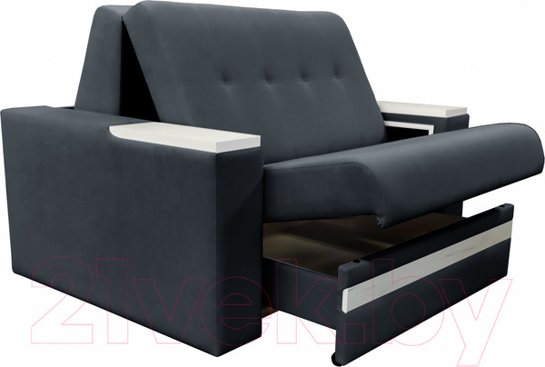Изображение товара Диван Bobrovmebel Болеро 2-1.0тнц  (микровелюр cимпл 54 серый)