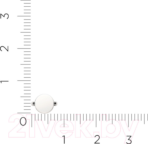 Изображение товара Моносерьга из серебра ZORKA 0300468