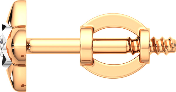 Изображение товара Серьги из комбинированного золота ZORKA 3D00276.14K.B (с бриллиантами)