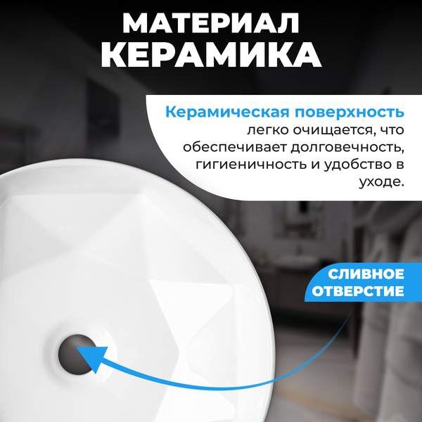 Изображение товара Умывальник Saniteco AT004