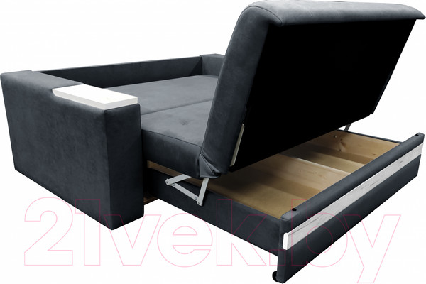 Изображение товара Диван Bobrovmebel Болеро 2-1.4тнц  (микровелюр cимпл 54 серый)