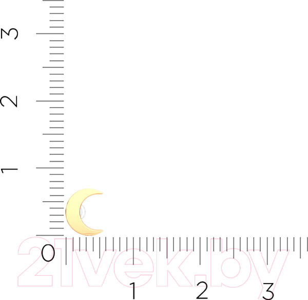 Изображение товара Моносерьга из розового золота ZORKA 300142S.9K.R