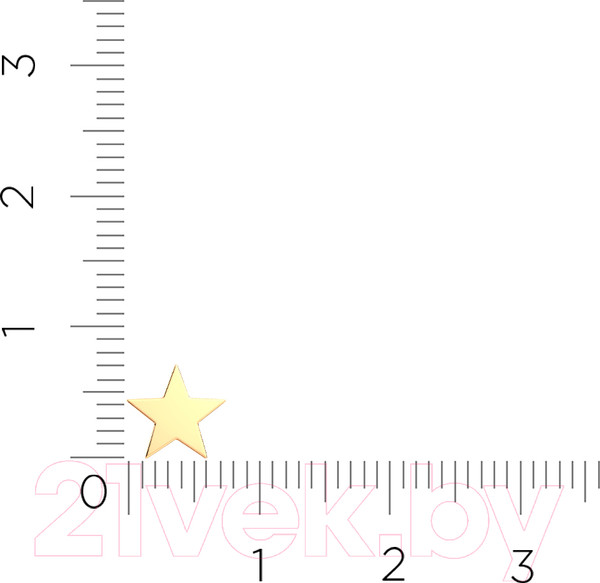 Изображение товара Моносерьга из розового золота ZORKA 300141S.9K.R