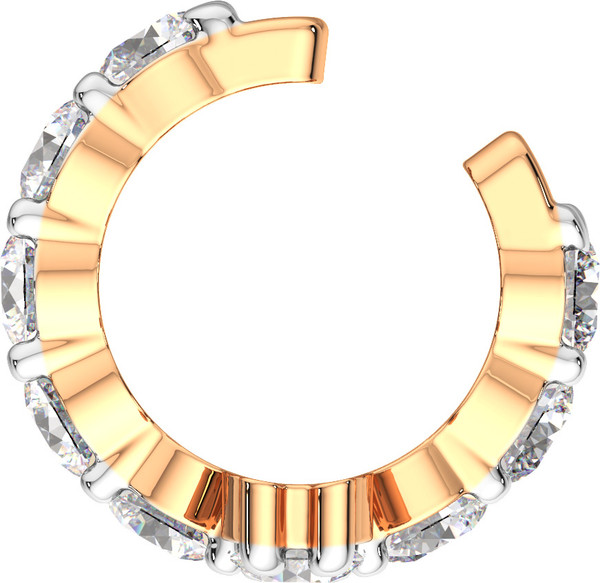 Изображение товара Моносерьга из розового золота ZORKA 3101545.14K.R (с фианитами)