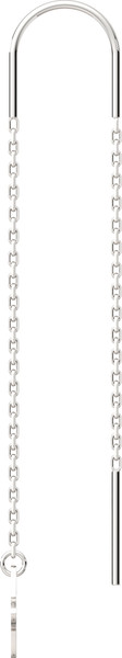 Изображение товара Серьги из серебра ZORKA 0390085