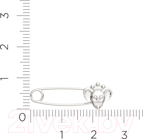 Изображение товара Брошь из серебра ZORKA 0930011.ZZ