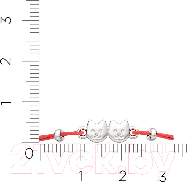 Изображение товара Браслет из серебра ZORKA 0660066.02.ZZ (18см)