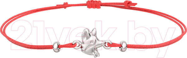 Изображение товара Браслет из серебра ZORKA 0670061.02 (18см, с фианитом)