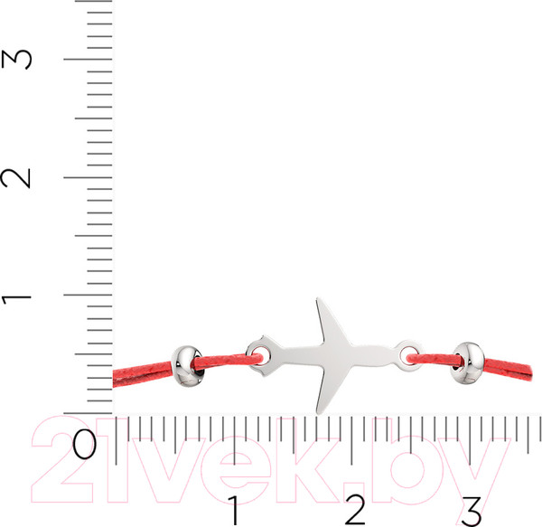 Изображение товара Браслет из серебра ZORKA 0660070.02 (18см)