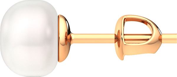 Изображение товара Моносерьга из розового золота ZORKA 310668.9K.R.SP (с жемчугом)