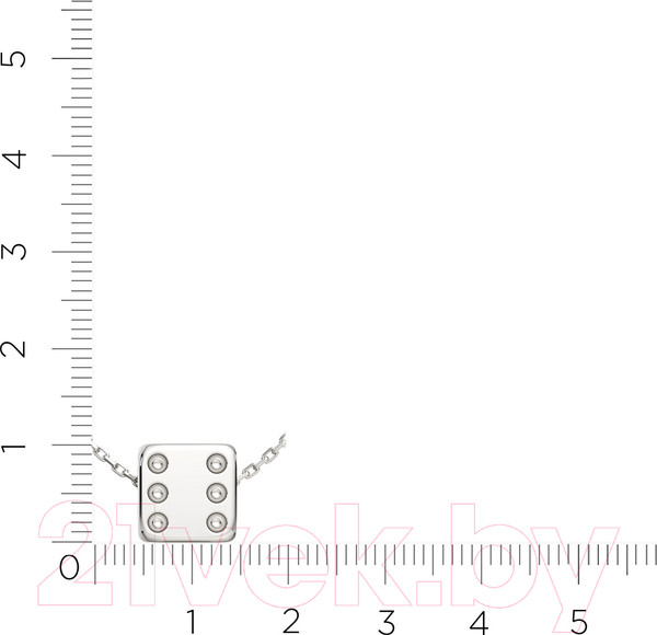 Изображение товара Колье из серебра ZORKA 0540026 (45см)