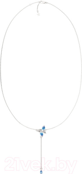 Изображение товара Колье из серебра ZORKA 0550026.BZ (45см, с шпинелями и фианитами)