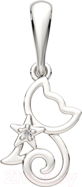 Изображение товара Подвеска из серебра ZORKA 0440387 (с фианитом)