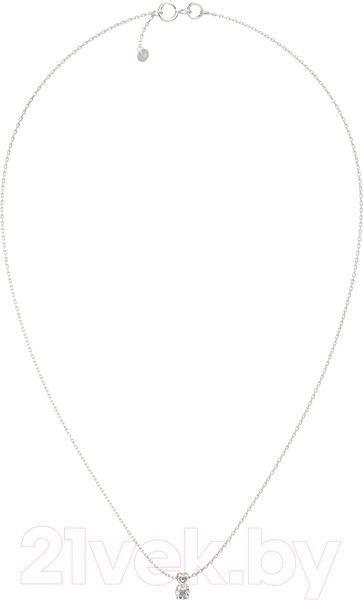 Изображение товара Колье из серебра ZORKA 0550098.ZZ (40см, с фианитом)