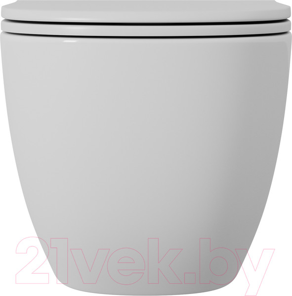 Изображение товара Унитаз подвесной D&K Matrix DT1396016 (белый, сиденье микролифт)