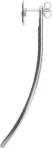 Изображение товара Моносерьга из серебра ZORKA 0310127-F (с фианитами)