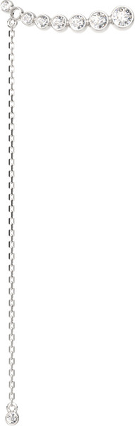 Изображение товара Моносерьга из серебра ZORKA 0310130-F (с фианитами)