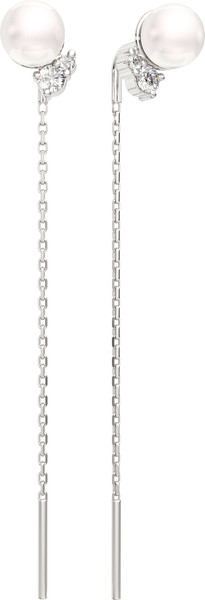 Изображение товара Серьги из серебра ZORKA 03101369 (с жемчугом и фианитами)