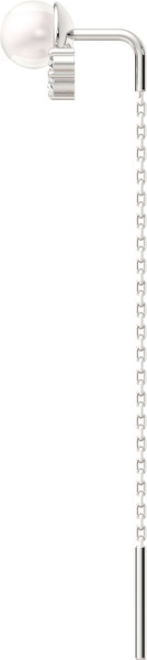 Изображение товара Серьги из серебра ZORKA 03101369 (с жемчугом и фианитами)