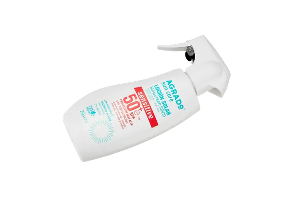 Изображение товара Лосьон солнцезащитный Agrado для чувствительной кожи SPF50+ (250мл)