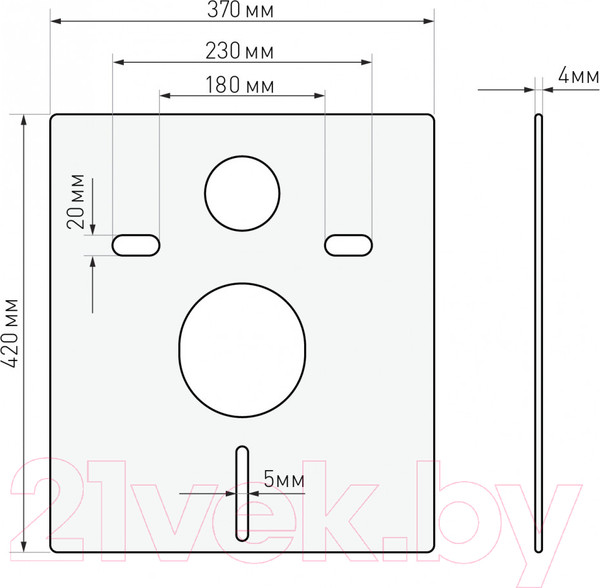Изображение товара Инсталляция для унитаза Berges 040330