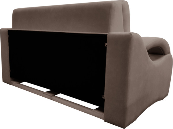 Изображение товара Диван Bobrovmebel Болеро 1-1.4  (микровелюр cимпл 45 коричневый)