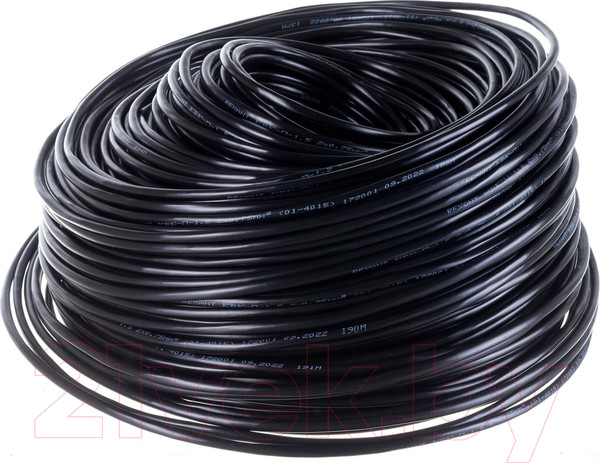 Изображение товара Кабель Rexant 01-4015 (200м, черный)