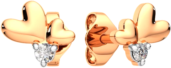 Изображение товара Серьги из розового золота ZORKA 3101621.14K.R (с фианитами)