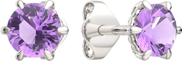 Изображение товара Серьги из серебра ZORKA 03S6036.ZZ (с аметистами)