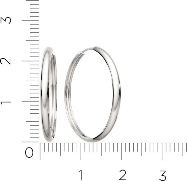 Изображение товара Серьги из белого золота ZORKA 350008.14K.W