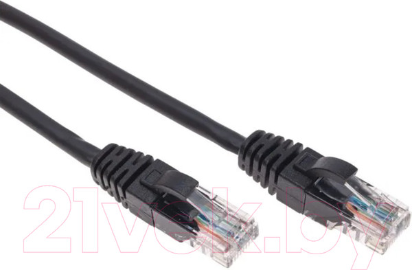 Изображение товара Кабель Rexant U/UTP CAT 5e RJ45-RJ45 26AWG LSZH / 02-0102-105 (1.5м,черный)