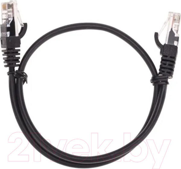 Изображение товара Кабель Rexant U/UTP CAT 5e RJ45-RJ45 26AWG LSZH / 02-0102-105 (1.5м,черный)