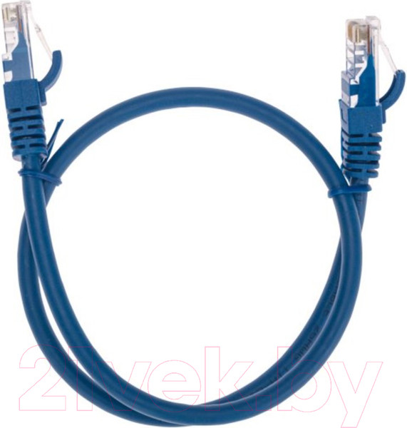 Изображение товара Кабель Rexant U/UTP CAT 6 RJ45-RJ45 26AWG LSZH / 02-0294-1 (1м,синий)