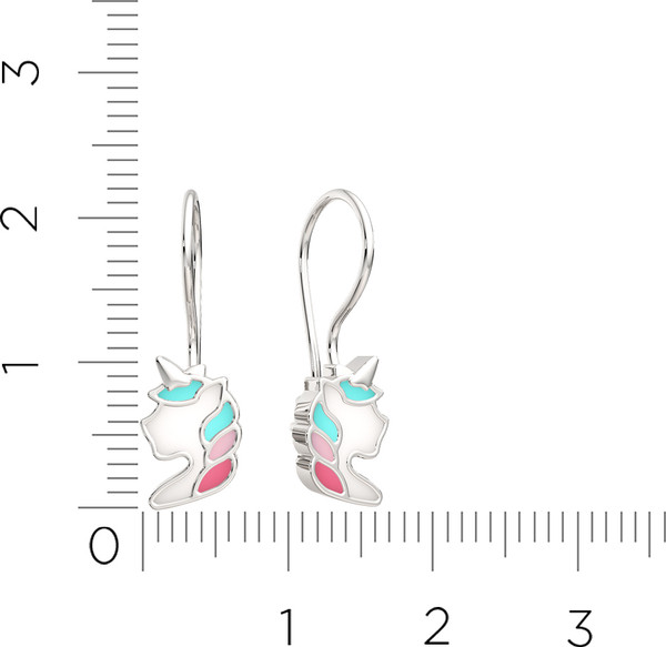 Изображение товара Серьги из серебра ZORKA 0300567