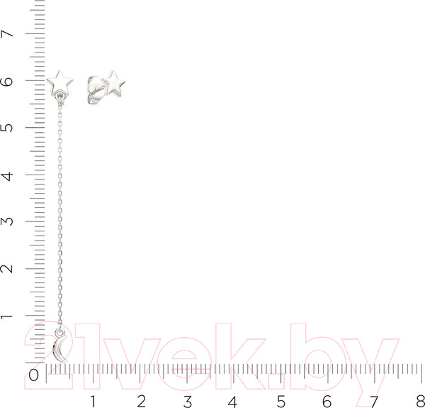 Изображение товара Серьги из серебра ZORKA 0300565.ZZ