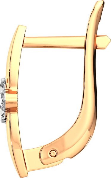 Изображение товара Серьги из розового золота ZORKA 3101579.14K.R (с фианитами)