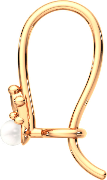 Изображение товара Серьги из розового золота ZORKA 310754.14K.R (с жемчугом)