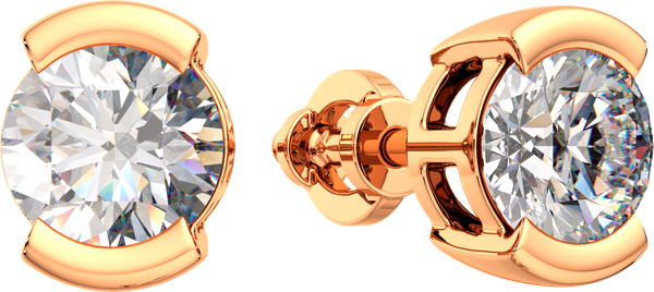 Изображение товара Серьги из розового золота ZORKA 310719.9K.R (с фианитами)