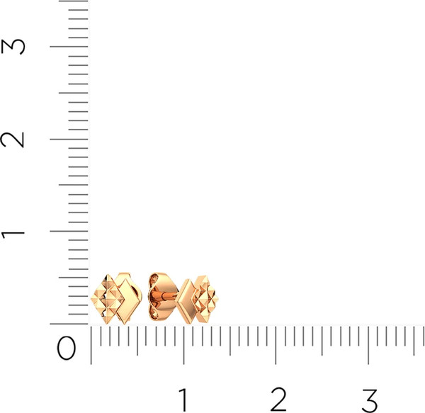 Изображение товара Серьги из розового золота ZORKA 300354.14K.R