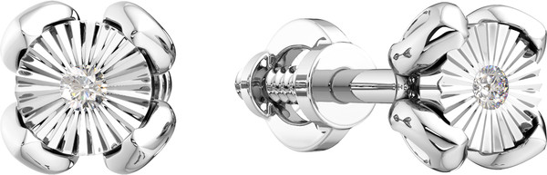 Изображение товара Серьги из белого золота ZORKA 3D00326.14K.W (с бриллиантами)