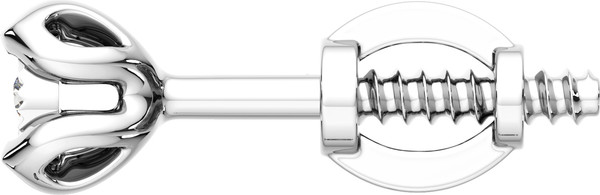 Изображение товара Серьги из белого золота ZORKA 3D00326.14K.W (с бриллиантами)