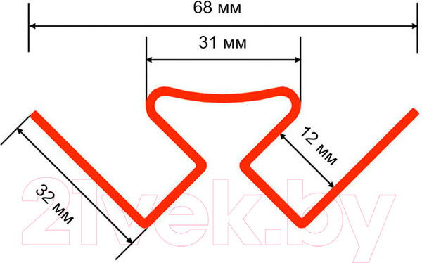 Изображение товара Угол для сайдинга Технониколь Оптима внутренний / 4523481 (3м, эдельвейс)