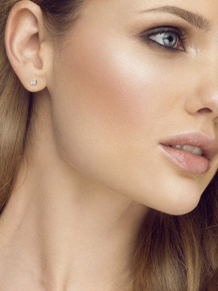 Изображение товара Серьги из розового золота ZORKA 310728.9K.R (с фианитами)